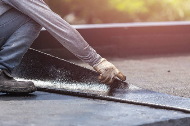 Rapid Vapor Barrier Installation response in Brockport, NY by SJ Waterproofing Pros technicians